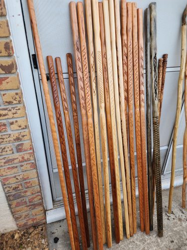 Walking Sticks & Staffs handmade by WhittleWood Woodworks, photo 58