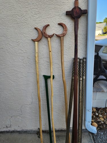 Walking Sticks & Staffs handmade by WhittleWood Woodworks, photo 56
